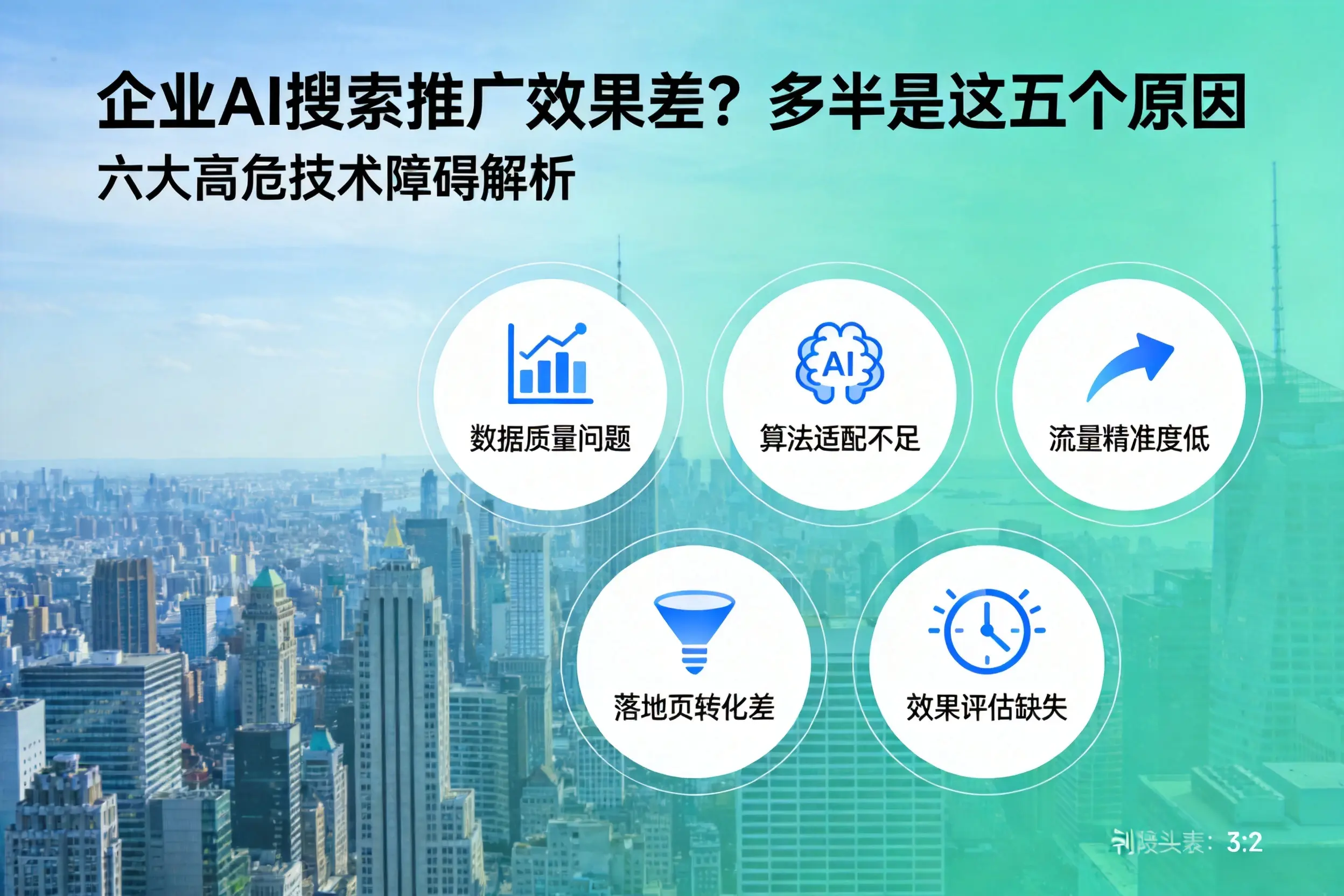 路北企业AI搜索推广效果差?多半是这五个原因
